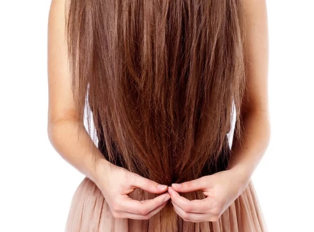 Routine cheveux secs