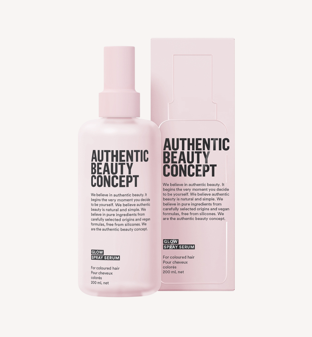 Spray brillance cheveux protection thermique Glow Authentic Beauty Concept