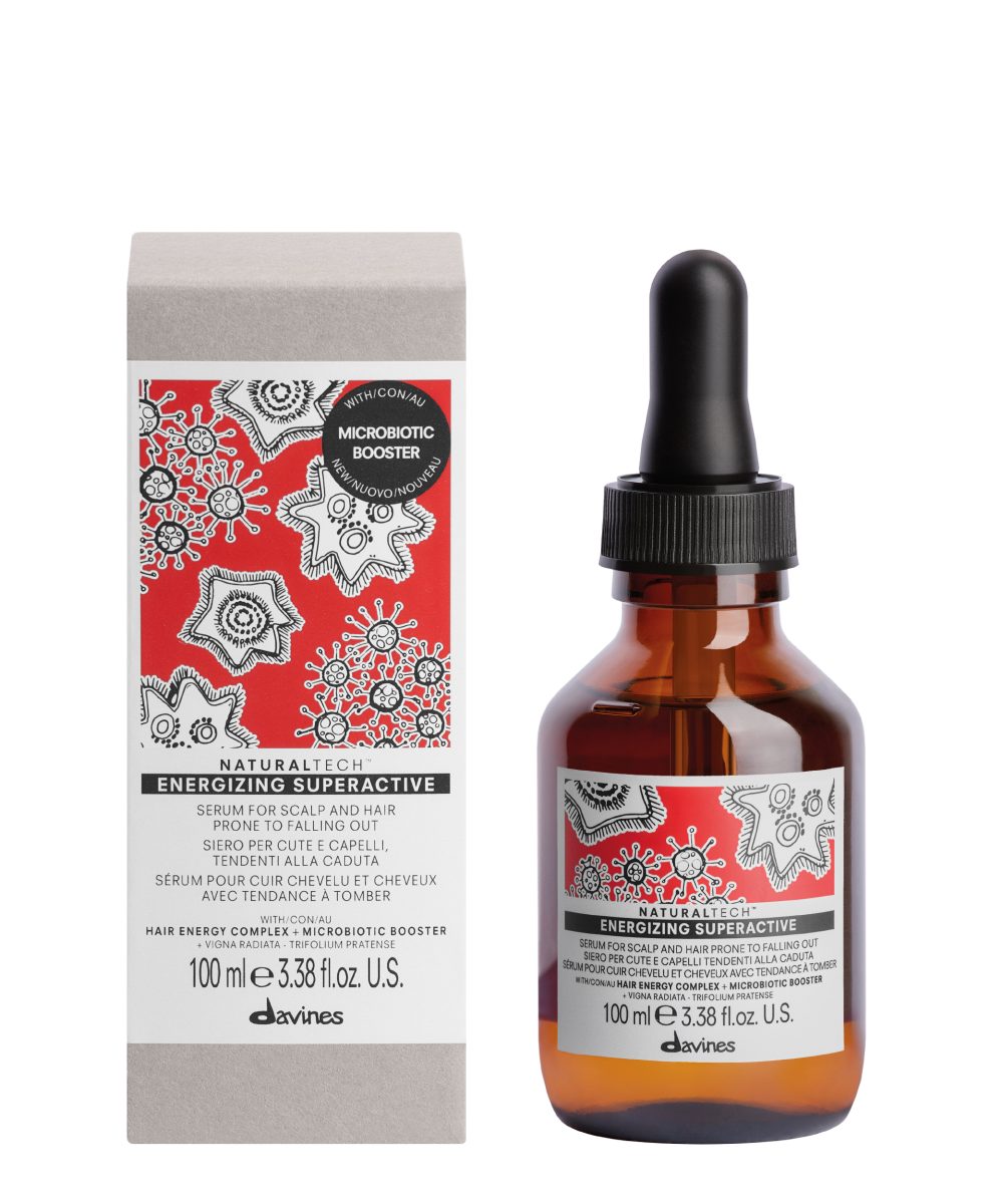 Soin fortifiant cuir chevelu Davines Energizing Superactive Anytime NATURALTECH